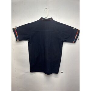 Handmade Men's Traditional Black Mexican Guayabera - Size Small (Oaxaca )‎